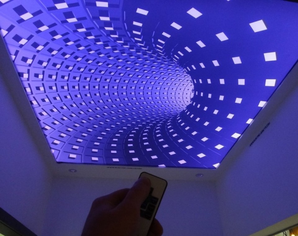 Заказать 3d натяжные потолки в г. Комсомольск